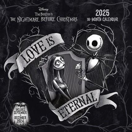 CALENDAR 2025 16 MONTHS THE NIGHTMARE BEFORE CHRISTMAS | 9781804231586 | VV.AA | Llibreria La Gralla | Llibreria online de Granollers