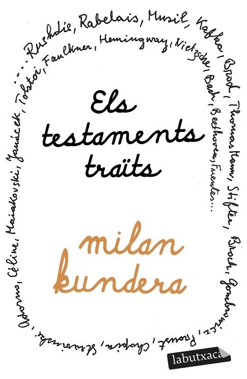 TESTAMENTS TRAÏTS, ELS | 9788419971432 | KUNDERA, MILAN | Llibreria La Gralla | Llibreria online de Granollers