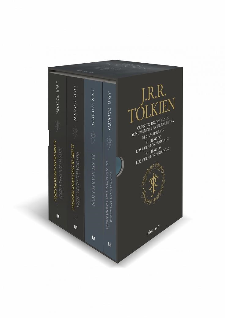 ESTUCHE TOLKIEN 2 (SILMARILLION, CUENTOS INCONCLUSOS, Hª TIERRA MEDIA 1 Y 2) | 9788445018408 | TOLKIEN, J. R. R. | Llibreria La Gralla | Llibreria online de Granollers