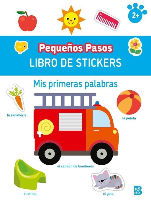 PEQUEÑOS PASOS LIBRO DE STICKERS-PRIMERAS PALABRAS | 9789403238371 | VVAA | Llibreria La Gralla | Llibreria online de Granollers