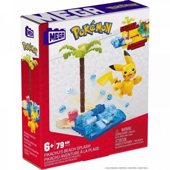 PIKACHU'S BEACH SPLASH. MEGA POKEMON | 1947350266238 | MATTEL | Llibreria La Gralla | Llibreria online de Granollers