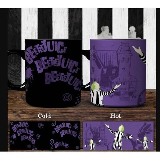 TAZA TÉRMICA BEETLEJUICE 300 ML | 5056577737486 | PALADONE | Llibreria La Gralla | Llibreria online de Granollers