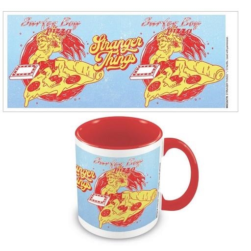 TAZA COLOR INTERNO ROJA STANGER THINGS 4 SURFER BOY PIZZA | 5050574267786 | PYRAMID | Llibreria La Gralla | Llibreria online de Granollers