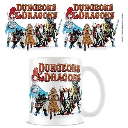 TAZA DESAYUNO DRAGONES Y MAZMORRAS GRUPO RETRO | 5050574276290 | PYRAMID | Llibreria La Gralla | Librería online de Granollers