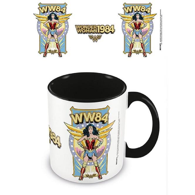 TAZA DESAYUNO COLOR WONDER WOMAN 1984 POWER NEGRO | 5050574257404 | PYRAMID | Llibreria La Gralla | Llibreria online de Granollers