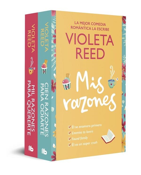 MIS RAZONES (PACK CON: CIEN RAZONES PARA ODIARTE | MIL RAZONES PARA QUERERTE) (M | 9788410381124 | REED, VIOLETA | Llibreria La Gralla | Llibreria online de Granollers