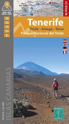 TENERIFE. MAPA ALPINA | 9788470111372 | VV.AA. | Llibreria La Gralla | Llibreria online de Granollers