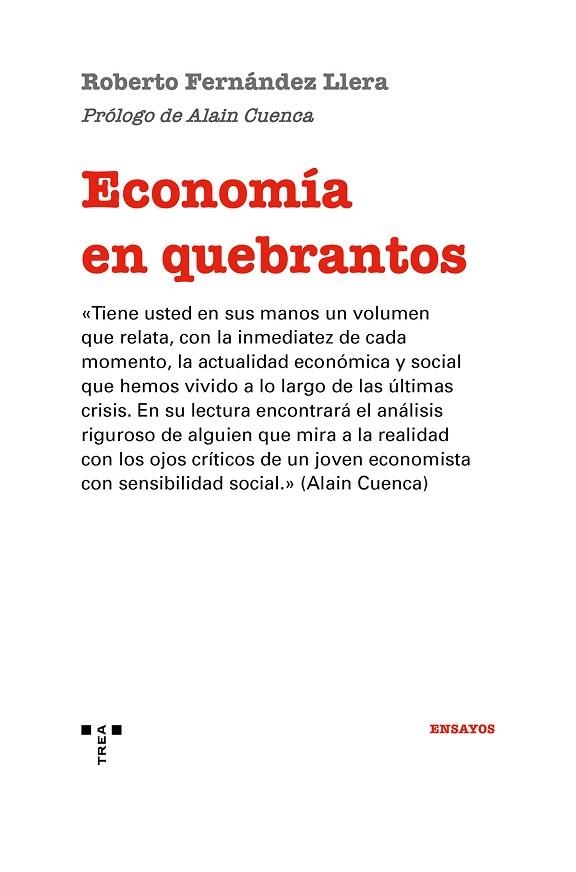 ECONOMÍA EN QUEBRANTOS | 9788410263123 | FERNÁNDEZ LLERA, ROBERTO | Llibreria La Gralla | Librería online de Granollers