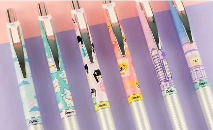 BOLÍGRAF PENTEL ENERGEL KAWAII DIFERENTS ESTAMPATS | 884851107732 | BLN75KW7-6E | Llibreria La Gralla | Llibreria online de Granollers