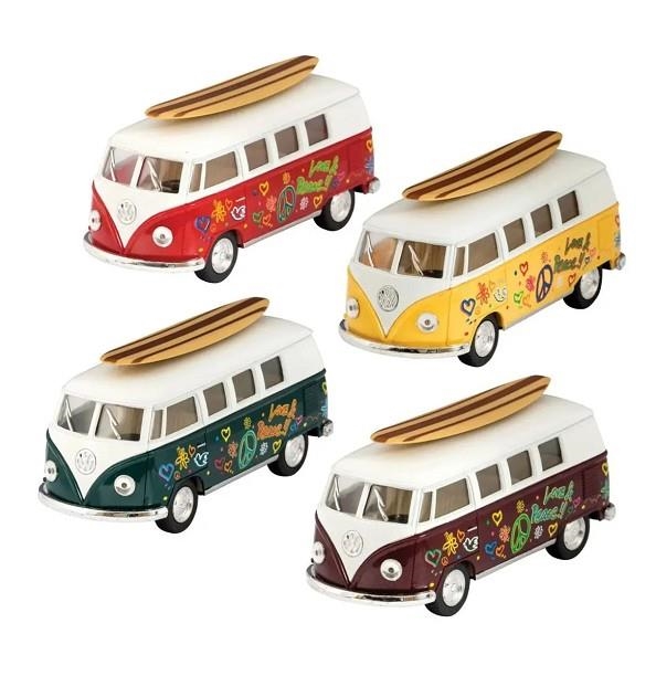 VW CLASSICAL BUS 1962 SURF  (4 MODELS) | 4897000273604 | JUEGACONMIGO | Llibreria La Gralla | Llibreria online de Granollers