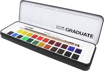 CAIXA AQUAREL.LA DALER ROWNEY GRADUATE METAL·LICA 24 PASTILLES | 5011386138794 | 135900024 | Llibreria La Gralla | Llibreria online de Granollers