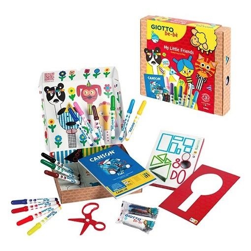 SET MY LITTLE FRIENDS GIOTTO | 8000825051944 | 478700 | Llibreria La Gralla | Llibreria online de Granollers