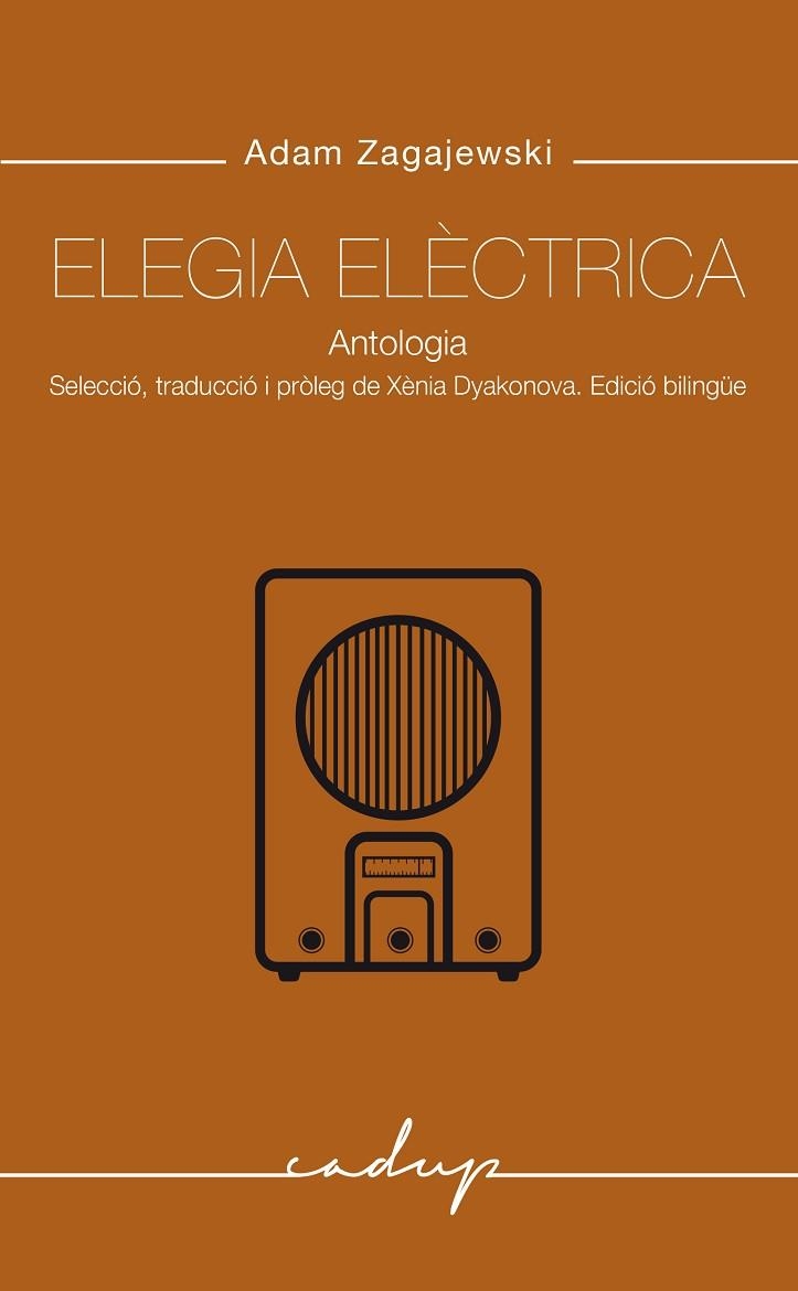 ELEGIA ELÈCTRICA | 9788412843347 | ZAGAJEKSKI, ADAM | Llibreria La Gralla | Llibreria online de Granollers