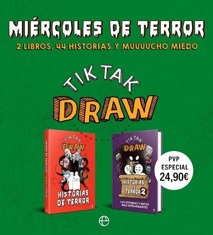 MIÉRCOLES DE TERROR | 9788413849171 | TIKTAK DRAW | Llibreria La Gralla | Llibreria online de Granollers