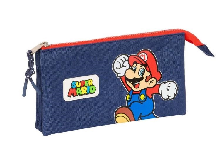 PORTATOT TRIPLE SAFTA SUPER MARIO | 8412688557431 | 812408744 | Llibreria La Gralla | Llibreria online de Granollers