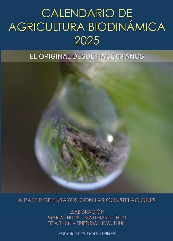 CALENDARIO DE AGRICULTURA BIODINÁMICA 2025 | 9788418919329 | FRIEDRICH K W | Llibreria La Gralla | Llibreria online de Granollers