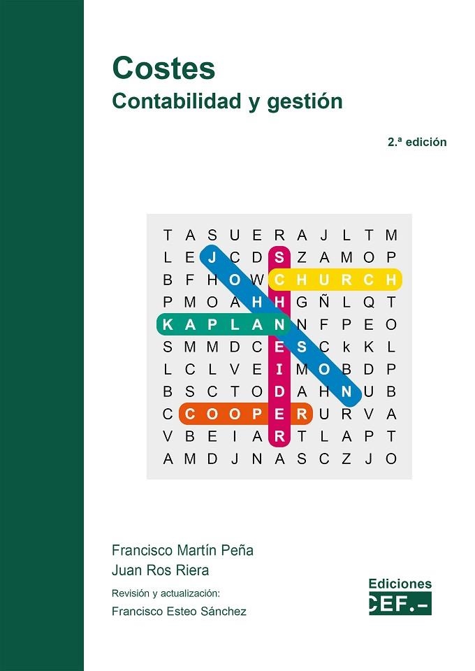 COSTES. CONTABILIDAD Y GESTIÓN | 9788445447543 | MARTÍN PEÑA, FRANCISCO / ROS RIERA, JUAN | Llibreria La Gralla | Llibreria online de Granollers