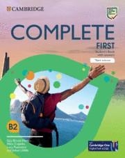 COMPLETE FIRST. STUDENT'S BOOK WITH ANSWERS. | 9781108903332 | BROOK-HART, GUY | Llibreria La Gralla | Llibreria online de Granollers