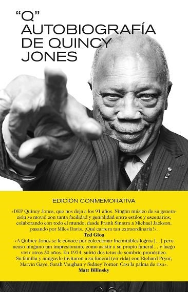 Q: AUTOBIOGRAFÍA DE QUINCY JONES | 9788418404627 | JONES, QUINCY | Llibreria La Gralla | Librería online de Granollers