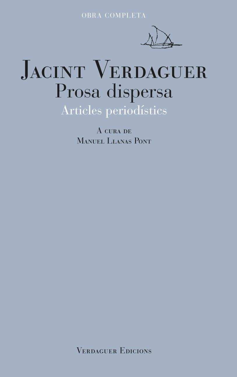 PROSA DISPERSA | 9788494458699 | MANUEL LLANAS PONT | Llibreria La Gralla | Llibreria online de Granollers