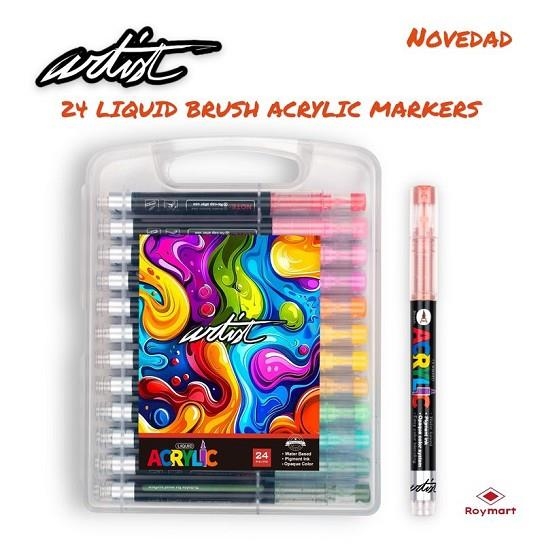 ESTOIG RETOLADORS ARTIST ACRILIC BRUSH | 8431234192414 | AB-0665 | Llibreria La Gralla | Llibreria online de Granollers