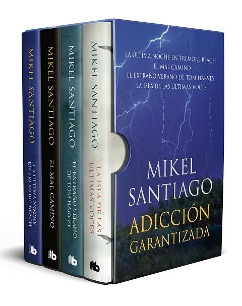 ESTUCHE MIKEL SANTIAGO: ADICCIÓN GARANTIZADA | 9788413148120 | SANTIAGO, MIKEL | Llibreria La Gralla | Llibreria online de Granollers