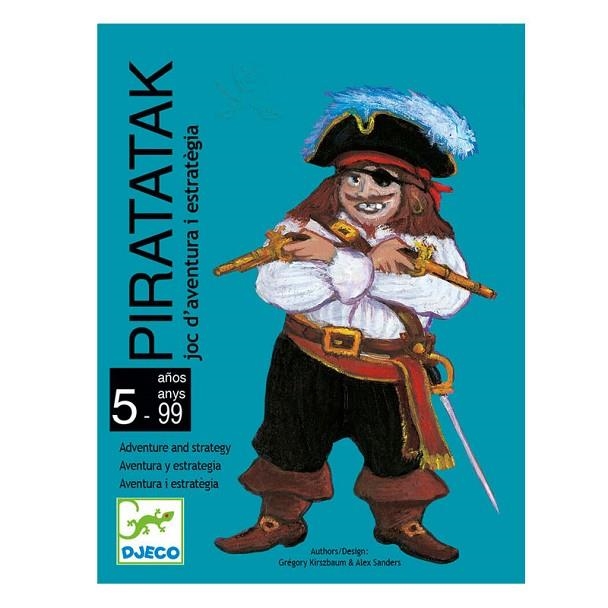 JOC DE CARTES PIRATATAK | 3070900951136 | DJECO | Llibreria La Gralla | Llibreria online de Granollers