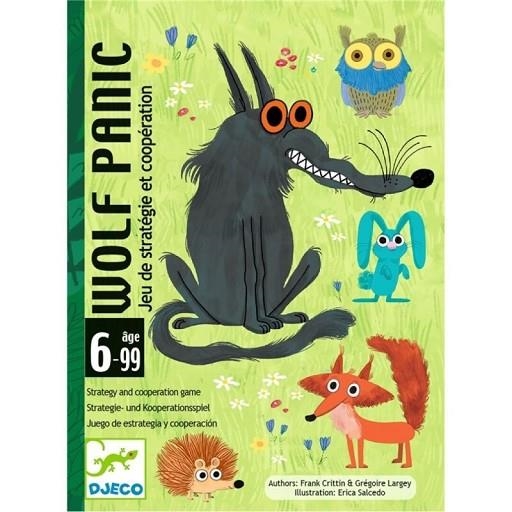 JOC DE CARTES WOL PANIC | 3070900050808 | DJECO | Llibreria La Gralla | Llibreria online de Granollers