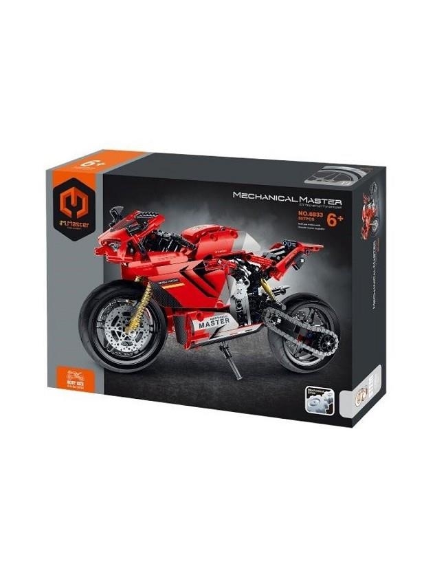 IMMASTER MOTO VERMELLA 557 PECES | 6973676043685 | STEM ACADEMY | Llibreria La Gralla | Llibreria online de Granollers