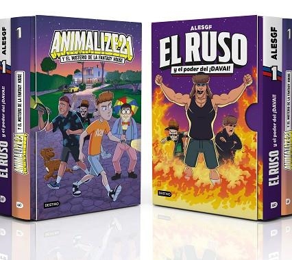 ESTUCHE ANIMALIZE 21 1 + EL RUSO 1 | 9788408295464 | ANIMALIZE21 / ALESGF | Llibreria La Gralla | Llibreria online de Granollers