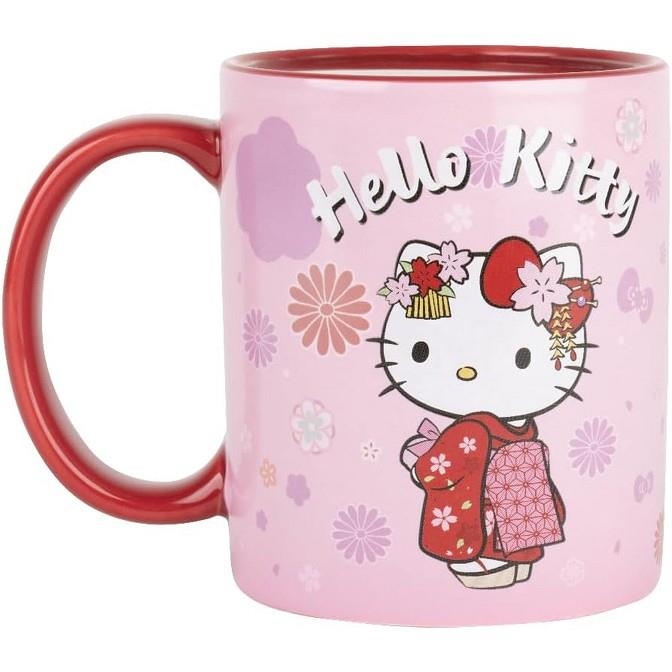 HELLO KITTY RED TAZA TERMOSENSIBLE 320 ML HELLO KITTY | 3328170019750 | KONIX | Llibreria La Gralla | Llibreria online de Granollers