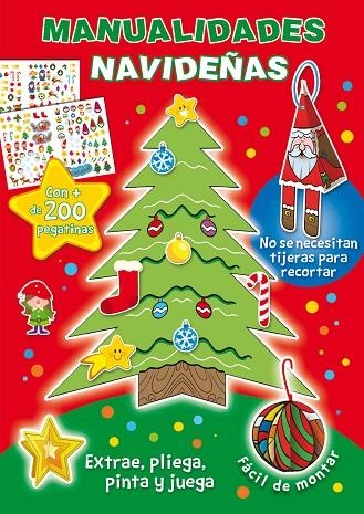 MANUALIDADES NAVIDEÑAS (200 PEGATINAS) | 9788410043350 | CORTINA, GABRIEL | Llibreria La Gralla | Llibreria online de Granollers