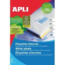 ETIQUETA IMPRESORA A4 70X37 25UN. | 8410782012122 | 1212 | Llibreria La Gralla | Llibreria online de Granollers