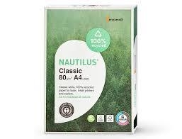 PAPER A4 NAUTILUS RECICLAT 80G. 500 FULLS | 9003974433219 | Llibreria La Gralla | Librería online de Granollers