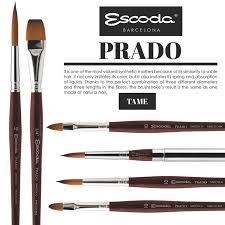 SET ESCODA PRADO 4 PINZELLS 6-12-2-6 | 8426296913053 | 7891300PR | Llibreria La Gralla | Llibreria online de Granollers