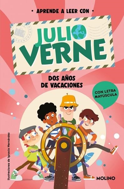 DOS AÑOS DE VACACIONES APRENDE A LEER CON JULIO VERNE - | 9788427246850 | VERNE, JULIO ; GREEN, SHIA | Llibreria La Gralla | Llibreria online de Granollers