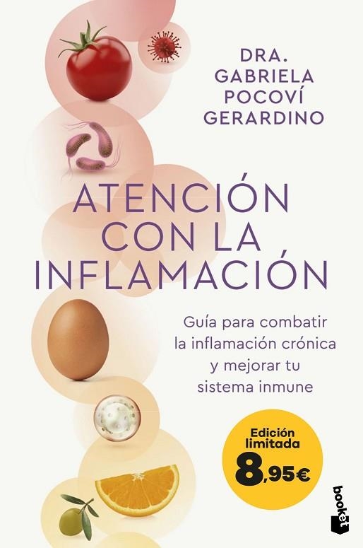 ATENCIÓN CON LA INFLAMACIÓN (BOLSILLO) | 9788408297987 | DRA. GABRIELA POCOVÍ GERARDINO | Llibreria La Gralla | Llibreria online de Granollers