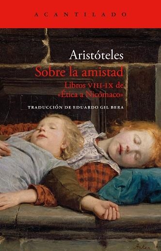 SOBRE LA AMISTAD | 9788419958457 | ARISTÓTELES | Llibreria La Gralla | Llibreria online de Granollers