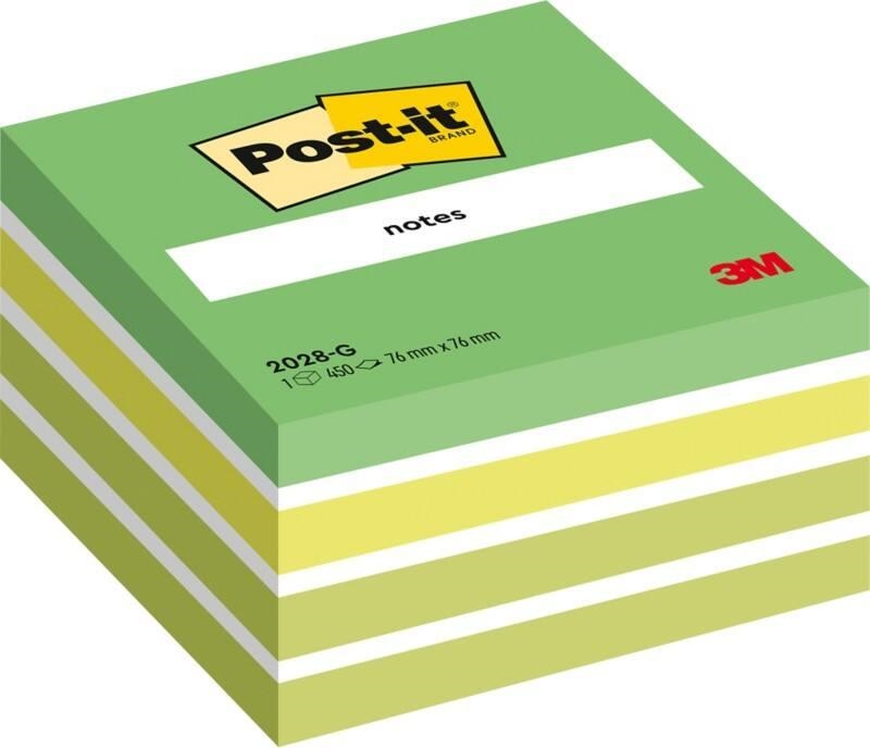 BLOC NOTES POST-IT MULTICOLORS VERD | 4001895872808 | 30310 | Llibreria La Gralla | Llibreria online de Granollers