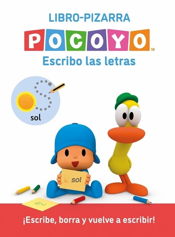 POCOYÓ. LECTOESCRITURA - ESCRIBO LAS LETRAS (LIBRO-PIZARRA) | 9788448869984 | ANIMAJ | Llibreria La Gralla | Llibreria online de Granollers