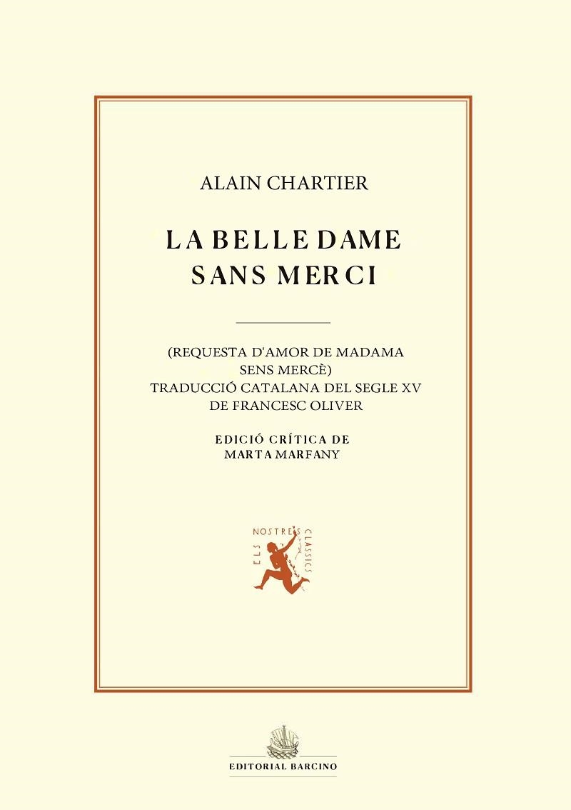 BELLE DAME SANS MERCI, LA | 9788416726295 | CHARTER, ALAIN | Llibreria La Gralla | Librería online de Granollers