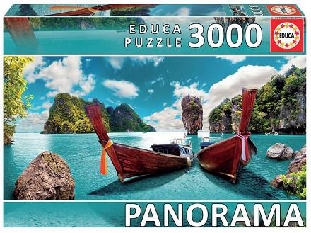 PUZZLE PANORAMA 3000 * PHUKET TAILANDIA | 8412668185814 | EDUCA | Llibreria La Gralla | Librería online de Granollers