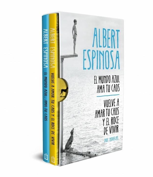 ALBERT ESPINOSA (EDICIÓN ESTUCHE CON: EL MUNDO AZUL. AMA TU CAOS | VUELVE A AMAR | 9788466380799 | ESPINOSA, ALBERT | Llibreria La Gralla | Llibreria online de Granollers