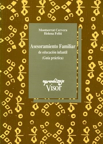 ASESORAMIENTO FAMILIAR DE EDUCACION INFANTIL | 9788477744108 | CERVERA, MONTSERRAT | Llibreria La Gralla | Llibreria online de Granollers