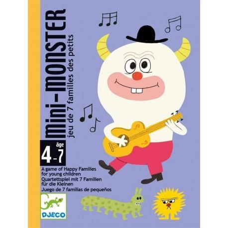 MINI MONSTER. JUEGO DE CARTAS | 3070900051249 | DJECO | Llibreria La Gralla | Librería online de Granollers