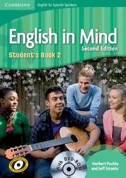 ENGLISH IN MIND 2 STUDENTS BOOK + DVD | 9788483239636 | PUCHTA, HERBERT/STRANKS, JEFF | Llibreria La Gralla | Llibreria online de Granollers