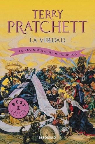 VERDAD, LA (DEBOLSILLO) | 9788499083162 | PRATCHETT, TERRY | Llibreria La Gralla | Llibreria online de Granollers