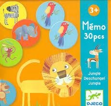 MEMO DJECO JUNGLA (30 PIEZAS) | 3070900081598 | TOPDJ38159 | Llibreria La Gralla | Librería online de Granollers