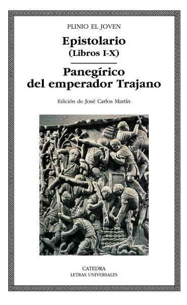 EPISTOLARIO. LIBROS I-X / PANEGIRICO DEL EMPERADOR TRAJANO | 9788437624242 | PLINIO EL JOVEN | Llibreria La Gralla | Librería online de Granollers